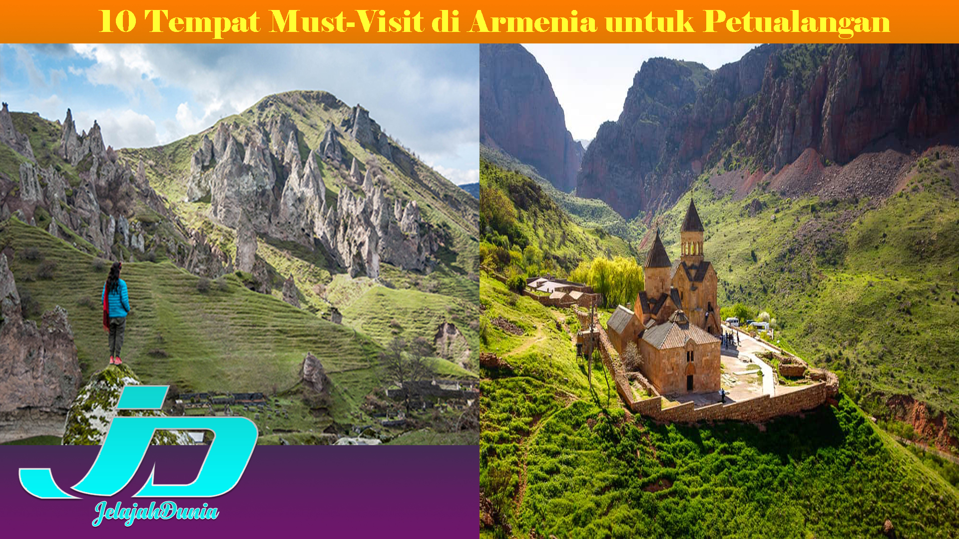 10 Tempat Must-Visit di Armenia untuk Petualangan
